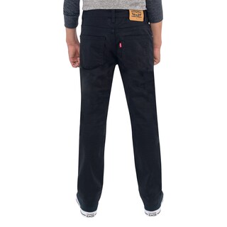 Foto 3 | Foto 3 | Pantalones Levi's 511 Slim Fit Uniform Para Niños, Color Negro, Talla 12 - Venta Internacional.