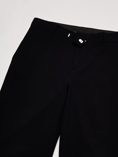 Foto 2 | Foto 2 | Pantalones Calvin Klein Para Niños, Parte Delantera Plana, Bielásticos, Azul Medianoche, 12 - Venta Internacional.
