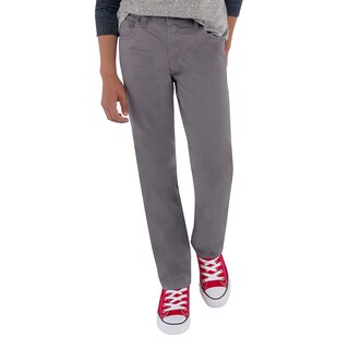 Foto 1 | Foto 1 | Pantalones Levi's 511 Slim Fit Uniform Para Niños, Gris Gaviota Oscuro, 12 - Venta Internacional.