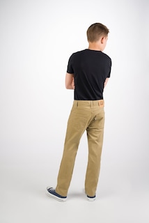 Foto 4 | Foto 4 | Pantalones Levi's 511 Slim Fit Uniform Para Niños Harvest Gold 16 - Venta Internacional.