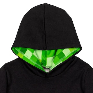Foto 6 | Foto 6 | Sudadera Con Capucha Y Pantalones Outfit Minecraft Creeper Para Niños Pequeños - Venta Internacional.
