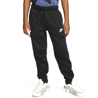 Foto 1 | Foto 1 | Pantalones Cargo Nike Nsw Club Negros para Niño- Venta Internacional