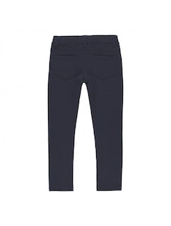 Foto 2 | Foto 2 | Pantalón De Felpa Azul Marino Niña Boboli