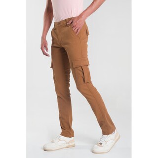 Foto 2 | Foto 2 | Pantalón Oggi 2211170 Gabardina Café Claro