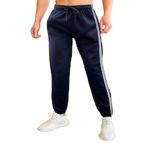 Jogger Pants Cargo De Hombre Pant-044 Azul Marino Con Bolsas