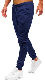 Foto 1 | Foto 1 | Pants Jogger Deportivo Shendy Vendy Slim Fit Super Calidad Elástico Azul Marino