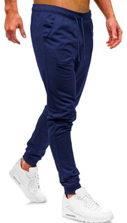 Foto 2 | Foto 2 | Pants Jogger Deportivo Shendy Vendy Slim Fit Super Calidad Elástico Azul Marino