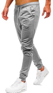 Foto 1 | Foto 1 | Pants Jogger Deportivo Shendy Vendy Slim Fit Super Calidad Elástico Gris Jaspeado