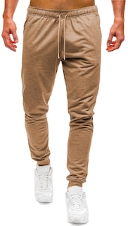 Foto 4 | Foto 4 | Pants Jogger Depoprtivo Slim Fit Super Calidad Elástico Beige para Hombre