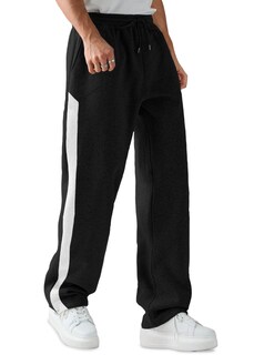 Foto 2 | Foto 2 | Pantalón Jogger Deportivo Casual Slim Fit Elástico Negro para Hombre