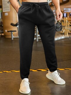 Foto 4 | Foto 4 | Jogger Pants Hombre De Felpa Gym Pans Pant-032 Negro Pantalones Cargo Bolsa
