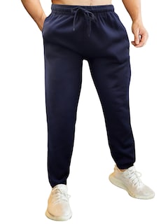 Foto 1 | Foto 1 | Jogger Pants Hombre De Felpa Gym Pans Pant-032 Azul Marino Pantalones Cargo Bolsa