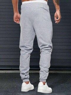 Foto 3 | Foto 3 | Pantalones Deportivos Zaful Estampados Para Hombre, Casuales, Color Gris Flameado, Xl - Venta Internacional.