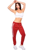 Pants Mujer Pantalones Anchos Casual O Elgante Pant-050 Rojo Pans Stretch