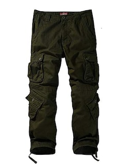 Foto 3 | Foto 3 | Pantalones Cargo Match Wild Para Hombre, Color Verde Militar, Talla 32 - Venta Internacional.