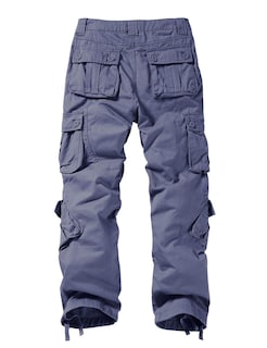 Foto 4 | Foto 4 | Pantalones Cargo Match 3357 Para Hombre Gris Azulado Talla 38 - Venta Internacional.