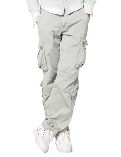 Foto 1 | Foto 1 | Pantalones Cargo Match Wild Para Hombre, Color Gris Claro, Talla 30 - Venta Internacional.