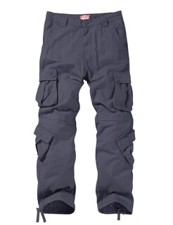 Foto 3 | Foto 3 | Pantalones Cargo Match Wild 6053 Para Hombre, Color Gris, Talla 30 - Venta Internacional.