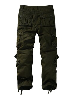 Foto 4 | Foto 4 | Pantalones Cargo Match Wild Para Hombre, Color Verde Militar, Talla 44 - Venta Internacional.