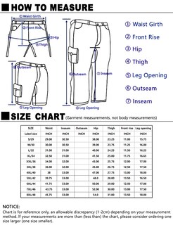 Foto 7 | Foto 7 | Pantalones Cargo Match Wild Para Hombre, Color Caqui Oscuro, Talla 44 - Venta Internacional.