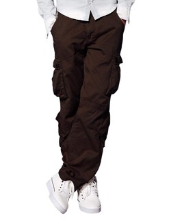 Foto 1 | Foto 1 | Pantalones Cargo Match Wild Para Hombre, Algodón, Color Marrón, Talla 38 - Venta Internacional.