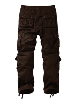 Foto 4 | Foto 4 | Pantalones Cargo Match Wild Para Hombre, Algodón, Color Marrón, Talla 38 - Venta Internacional.