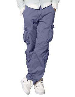 Foto 1 | Foto 1 | Pantalones Cargo Para Hombre Wild #3357, Gris Azulado, Talla 32 - Venta Internacional.