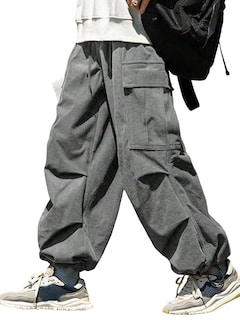 Foto 1 | Foto 1 | Pantalones Zaful De Pana Con Bolsillo Plano Para Hombre Y Mujer - Venta Internacional.