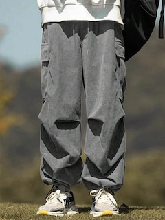 Foto 2 | Foto 2 | Pantalones Zaful De Pana Con Bolsillo Plano Para Hombre Y Mujer - Venta Internacional.