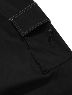 Foto 4 | Foto 4 | Pantalones Cargo Zaful Con Bolsillo Plano En Paracaídas Para Hombre Y Mujer - Venta Internacional.