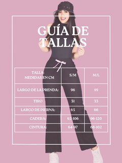 Foto 8 | Foto 8 | Pants Mujer Anchos Wide Legs Unicolor Acanalado Pant-053 Negro Confort Y Estilo