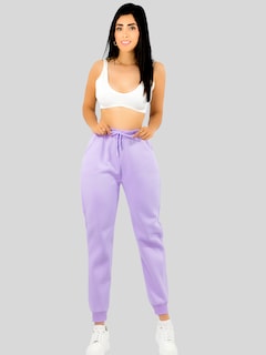 Foto 2 | Foto 2 | Pants Mujer Jogger De Dama Cargo Pantalón Casual Jogger Dama Material Aterciopelado Pant-051 Lila Patalones De Chandal