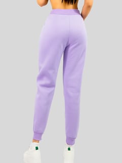 Foto 5 | Foto 5 | Pants Mujer Jogger De Dama Cargo Pantalón Casual Jogger Dama Material Aterciopelado Pant-051 Lila Patalones De Chandal