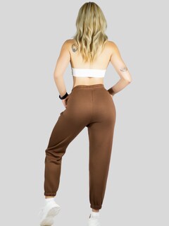Foto 3 | Foto 3 | Pants Mujer Jogger De Dama Cargo Pantalón Casual Jogger Dama Material Aterciopelado Pant-055 Cafe Patalones De Chandal Felpa