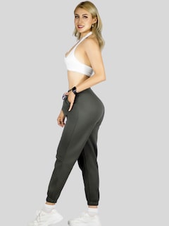 Foto 5 | Foto 5 | Pants Mujer Jogger De Dama Cargo Pantalón Casual Jogger Dama Material Aterciopelado Pant-055 Gris Oscuro Patalones