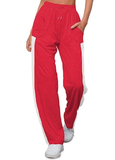 Foto 1 | Foto 1 | Pants Jogger Shendy Vendy Rojos Deportivos Slim Fit Casuales para Mujer