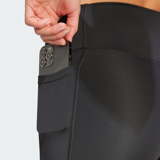 Foto 7 | Foto 7 | Mallas Cortas Optime Essentials Stash Pocket 7 Pulgadas Adidas Negro Mujer