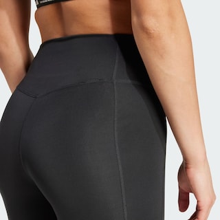 Foto 8 | Foto 8 | Mallas Largo Completo Optime Essentials Stash Pocket Adidas Negro Mujer