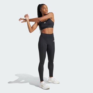 Foto 6 | Foto 6 | Mallas Largas Optime Essentials Stay In Play Adidas Negro Mujer
