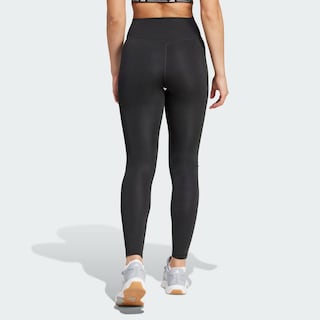 Foto 5 | Foto 5 | Mallas Largo Completo Optime Essentials Stash Pocket Adidas Negro Mujer