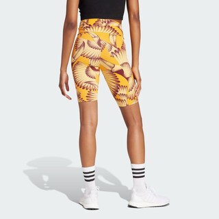 Foto 4 | Foto 4 | Farm Bike Short Adidas Amarillo Mujer