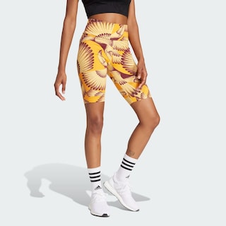 Foto 5 | Foto 5 | Farm Bike Short Adidas Amarillo Mujer