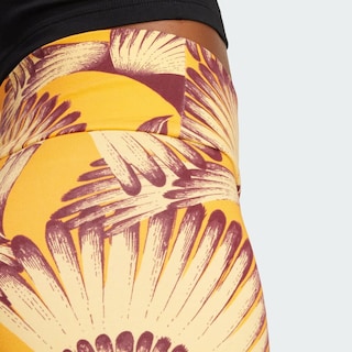 Foto 7 | Foto 7 | Farm Bike Short Adidas Amarillo Mujer