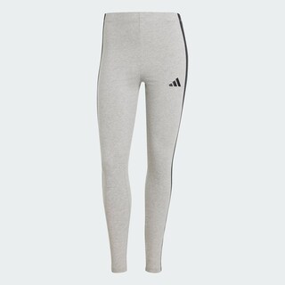 Foto 3 | Foto 3 | Licras Essentials 3 Tiras Algodón Pretina Media Adidas Gris Mujer