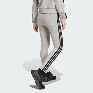 Foto 4 | Foto 4 | Licras Essentials 3 Tiras Algodón Pretina Media Adidas Gris Mujer