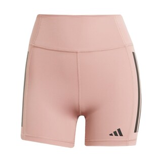 Foto 1 | Foto 1 | Mallas Cortas 1/4 Optime 3 Franjas Adidas Rosa Mujer