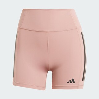 Foto 3 | Foto 3 | Mallas Cortas 1/4 Optime 3 Franjas Adidas Rosa Mujer