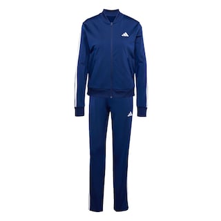 Foto 1 | Foto 1 | Conjunto Deportivo Essentials 3 Rayas Adidas Azul Mujer