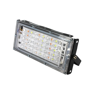 Foto 1 | Foto 1 | Reflector Led Multicolor 50w Rgb C/control Megaluz (450w) Eo Safe Imports Esi-286 Color Negro