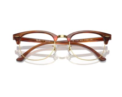 Foto 6 | Foto 6 | Ray Ban Clubmaster 0rx5154 8375 - Marrón A Rayas 53-21-145